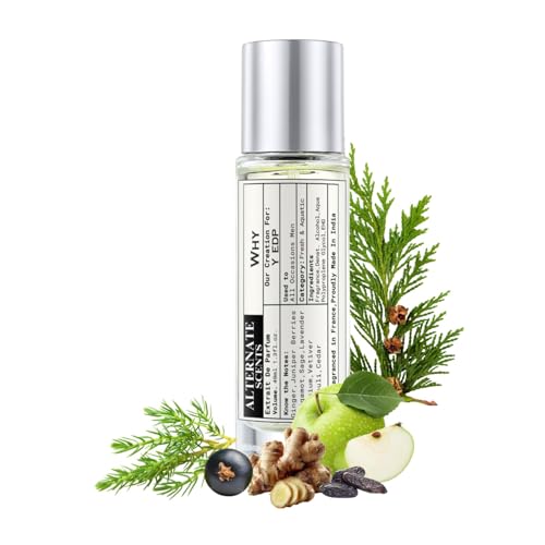 Image of Alternate Scents WHY Signature Perfume for Men 40ml | Fresh Aromatic Fougere | High 30% Oil Concentration | Long Lasting French Fragrance | Made in India
