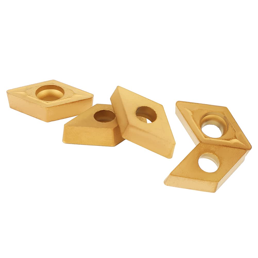 Plaquettes de tournage, lame d'insertion DCMT32.51 haute fiabilité haute ténacité DCMT11T308 pour le traitement de l'acier