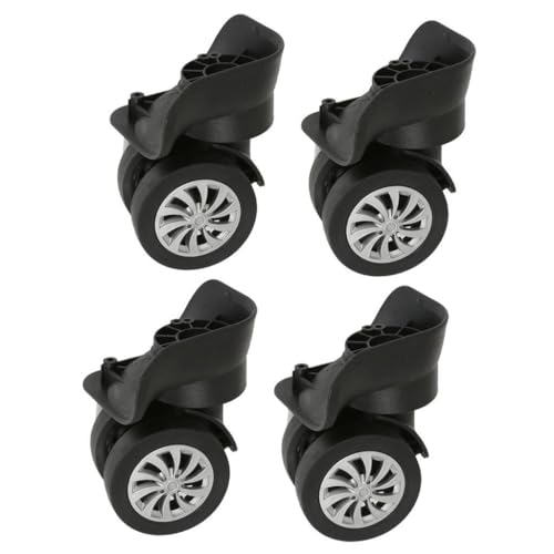 2 Pieces Luggage Wheels Replacement Universal Wheel Trolley Case Easily Install Wear Resistant Suitcase Casters