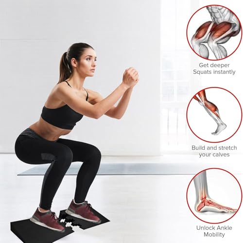Support incliné et bloc de cale d'exercice au design ergonomique durable - 4