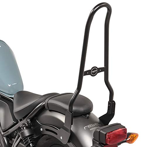 Respaldo XL3 Compatible para Honda Rebel 500 17-25 con Portaequipaje Negro