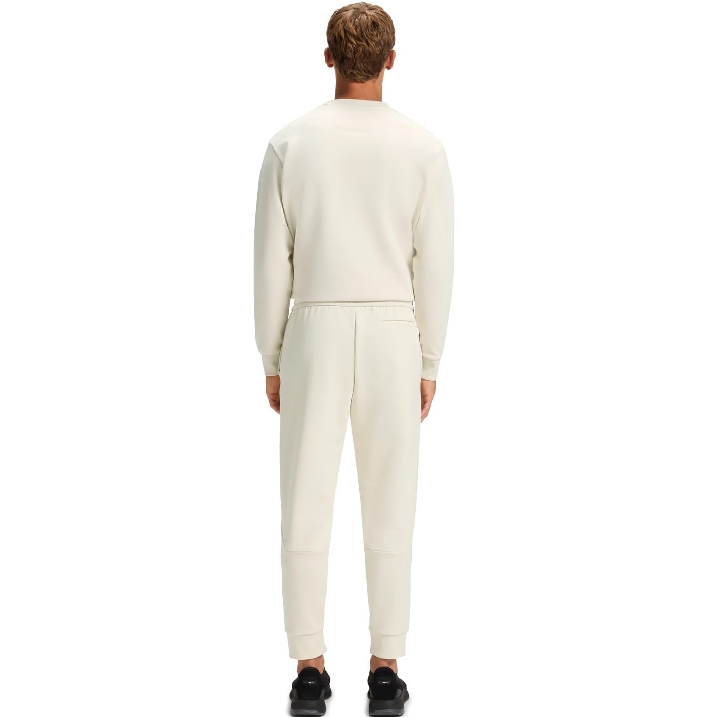 BOSS Herren Pants Zone Jogginghose aus Baumwoll-Mix mit Streifen