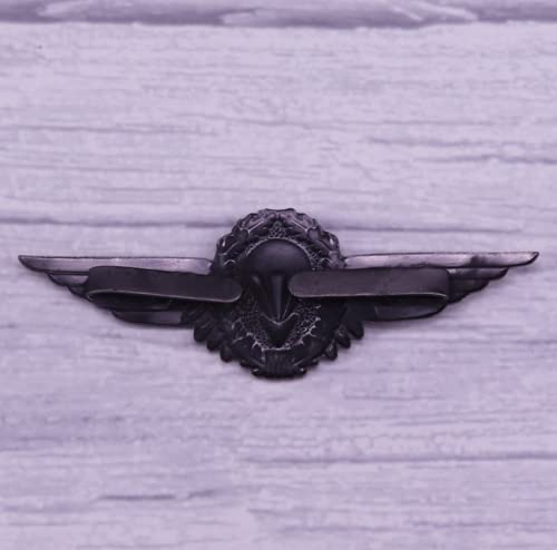 Image of German Bronze Parachutist Foreign Jump Wings Germany Airborne Paratrooper 2.7 inch Enamel Pin Medal Badge