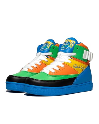 Ewing Patrick Athletics Kids PRE-School 33 HI Orion Multicolor - Retro-Inspired Sneakers with Hybrid Design2