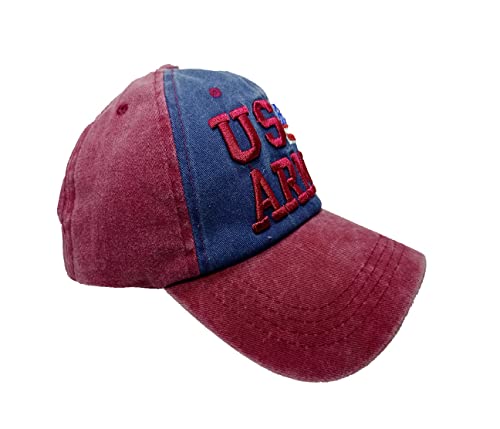 Image of Adjustable Soft Cotton Denim Cap for Men Women Baseball Vintage Washed Distressed Hats Adjustable Stylish Cap Regular Fitted