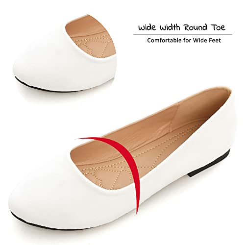 Image of SAILING LU Casual Shoes for Women Dressy Ballet Flats | Comfort Fit, Work Shoes,Casual for Women, Slip-Ons Loafers