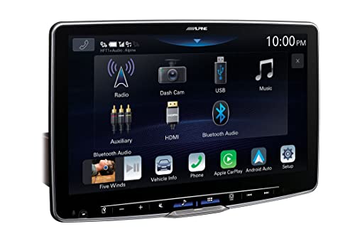 Alpine Halo11 iLX F115DU8   Radio de coche con pantalla táctil de 11 pulgadas, DAB+, carcasa de montaje 1 DIN, compatible con Apple Carplay y Android Auto para Fiat Ducato 8