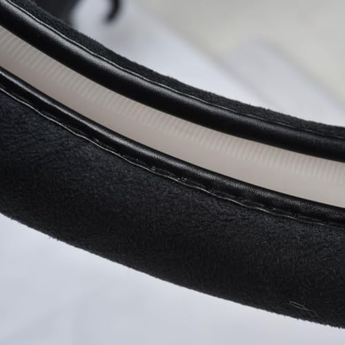 Image of Car Steering Wheel Cover | Easy to Use |- Breathable Anti-Slip Steering Wheel Protector | Steering Wheel Cover for All Cars.