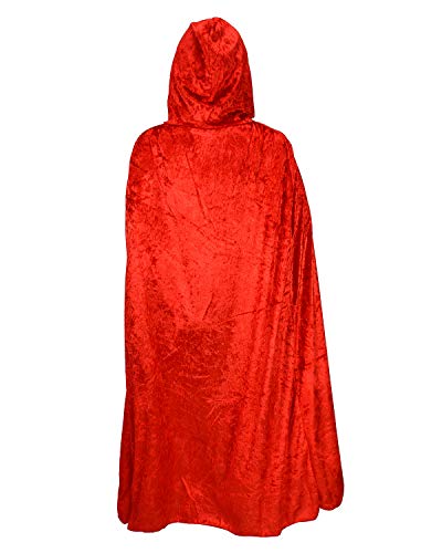 Flash Deals - 40% OFF Gardeningwill Unisex Halloween Party Festival Magic Hooded Easter Costume Cloak Red