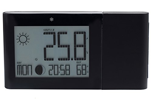 Oregon Scientific BAR268HG-BK Estación metereológica Alizé, con memoria y pronóstico meteorológico, negro