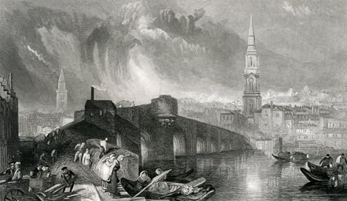 Lienzo Inverness de Turner cuadro clásico de alta calidad para salón 60x90cm