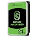 Seagate Exos 24TB Interne Server Festplatte ST24000NM000C 3,5 Zoll HDD SATA 6Gb/s 7200RPM 512MB (Factory Recertified)