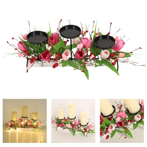 Décorations de la Saint-Valentin haut de gamme avec bougeoir d'exception - 3