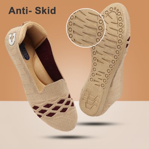 Image of DOCTOR HEALTH SUPER SOFT Women's Lightweight Running & Walking Shoes | Breathable Knit Slip-On Sneakers with Memory Foam Cushion | Flexible, Soft Everyday Comfort Footwear for Ladies & Girls