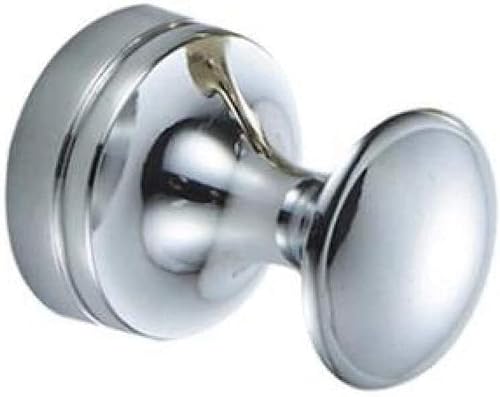 YATUOPNG Self Adhesive Hooks-Single Coat Hat Hanger Antique Single Bathroom Robe Hooks Brass Wall Hook Clothes Towel(Silver)