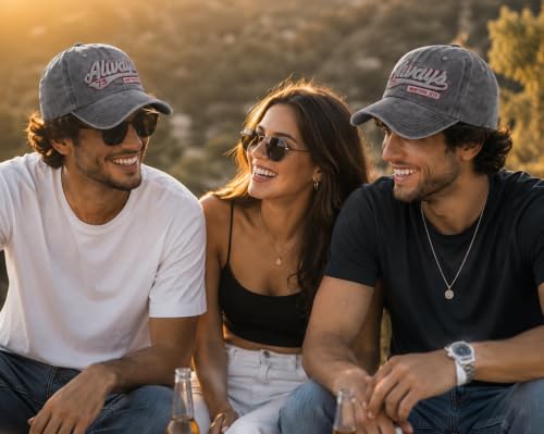Image of Handcuffs Caps for Mens & Womens Casual Baseball Cap Adjustable Hat Unisex Summer Sun Hats