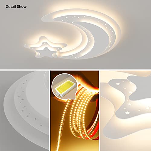 Modern light fixture de techo blanca para comedor y habitaciones modernas 7
