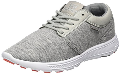Supra Hammer Run, chaussons d'intérieur femme - gris - Grau (Grey-White), 40.5 EU (6.5UK)