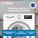 BOSCH WAN28127 Waschmaschine Serie 4, Frontlader mit 8kg Fassungsvermögen, 1400 UpM, Iron Assist, Active Water Plus, EcoSilence Drive, Speed Perfect, Weiß, 60cm