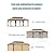 Hardtop Gazebo Permanent Metal Roof, Heavy Duty Outdoor Gazebo with Mosquito Netting & Privacy Curtains for Backyard Patio Deck (Brown, 10 * 12 FT)