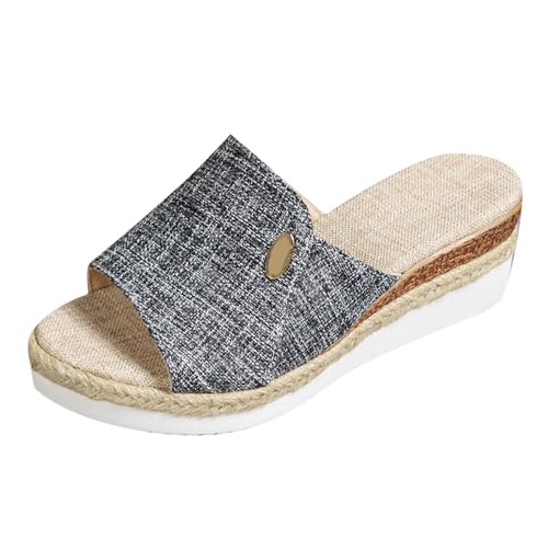 Baskets Sans Laçage femme style mules d'été et sandales plateforme