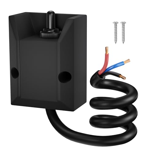 Heavy Duty Momentary Toggle Switch 12V 30A Waterproof 3 Way SPDT (ON)-Off-(ON) Rocker Switch with IP67 Cover & 2ft Wired for Marine Boat RV Electrical System