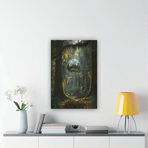 Impression sur toile A disco Party in the Forest grand format 61x91 cm - 6