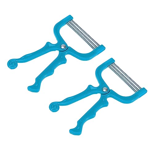 Beatifufu 1Set Manual Facial Hair Remover Threaders Durable Epilators for Hair Removal Face Chin and Upper Lip Beauty Tools