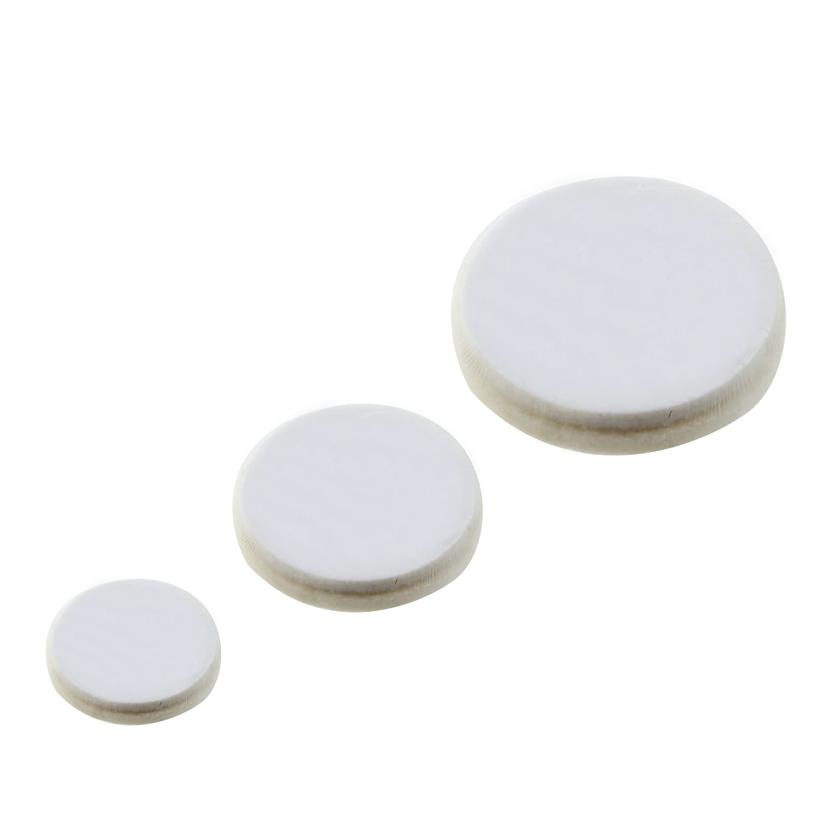 Assortment Of 50 Flute Pads - 2.7mm Thick, Made In USA, Commonly Used Sizes