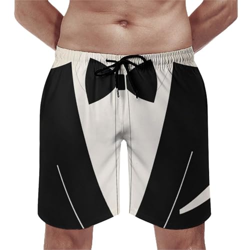 Men's Novelty Swimtrunks Quick Dry Shorts, Adult Comfortable Beach Board Short for Swimming (XS-3XL)