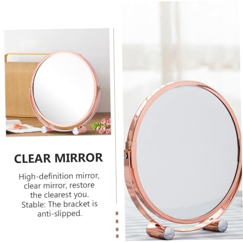 Espejo de Maquillaje Portátil con Luz Oro Rose Gold miniatura 3