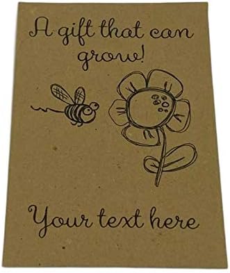 10 x Teacher to Student Seed Packets, Contains Wildflower Seeds, Prime, Class Gift End of Year for Pupils from Teachers to Show Appreciation, School Leavers Present, Thank You, Christmas, Mothers Day
