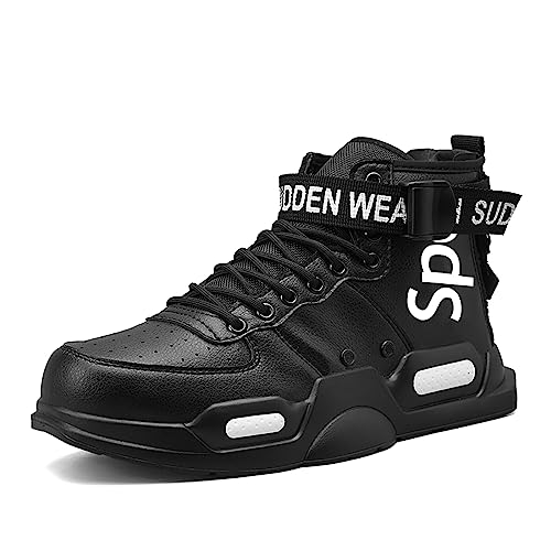 FUSHITON Scarpe Hi-Top da Uomo Moda Sneaker Bassa Sneaker da Corsa Scarpe Sportive da Passeggio per Fitness