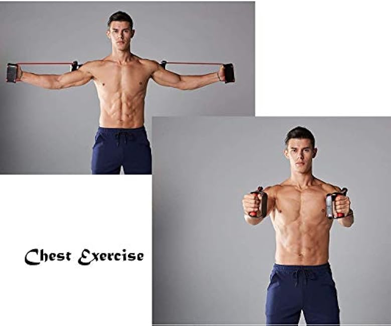 metaball Stable Push Up Bars Resistance Band Power Push Up Plus with 24 Resistance Levels Training Back, Shoulder, Chest and Arm Muscles Equipment