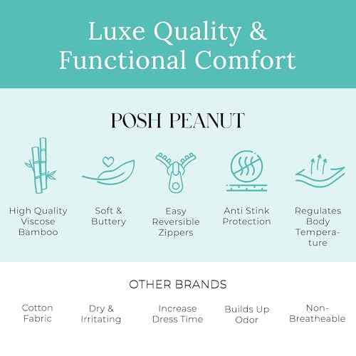 Image of Posh Peanut Girls Convertible Baby Sleepers, Toddlers Footless Pajamas | True To Size Fit With 2-Way Zipper, Convertible Mittens /Footies With Grips, Tagless Gentle Comfort, Easy Care Wash