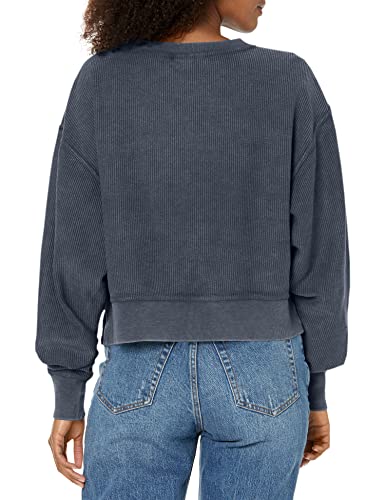 Image of chicka-d NCAA womens Corded Boxy Pullover