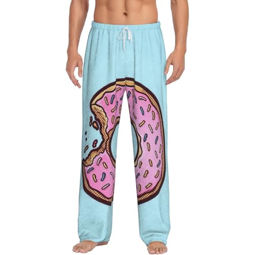 Pantalon de pyjama homme flanelle donut, le cadeau idéal