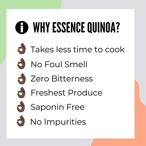 Image of Essence Nutrition Rolled Oats & Quinoa Seeds Combo (900 Grams) - Gluten Free High Protein Cereal Combo