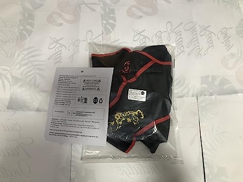 Windskids Ninja Costume Bambini Cosplay Nero Rosso...