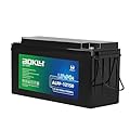 Aokly 12.8V 150Ah LiFePO4 Battery 12 Volt, Rechargeable Lithium-ion Deep Cycle Trolling Motor RV Golf Cart Boat Marine Batteries Built-in BMS 150A