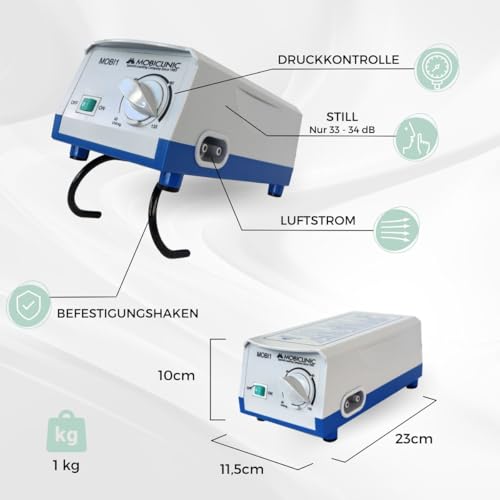 Mobiclinic®, Antidekubitus matratze, Modell mobi 1, Mit kompressormotor, Luftmatratze, Wechselzyklus doktor, Europäische Marke, Für dekubitus Grad i, 200 x 90 7, 130 zellen, Farbe beige