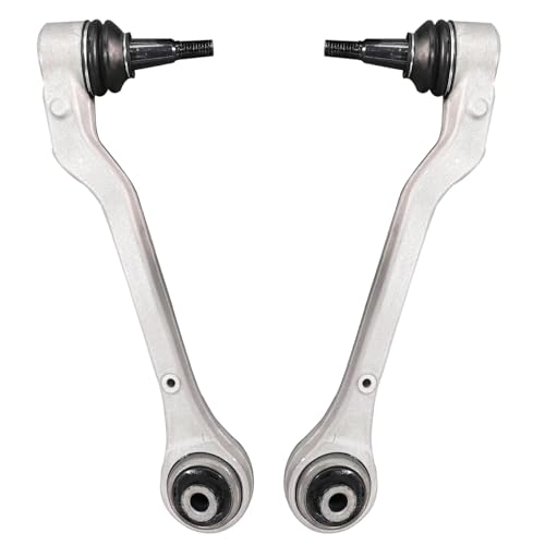 Image of Detroit Axle - RWD 8pc Front End Kit for 2014 2015 Cadillac CTS, 4 Lower Rearward and Upper Control Arms with Ball Joint 2 Outer Tie Rods 2 Sway Bar Links Replacement