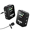 SYNCO G2 A1 Lavalier Mikrofon Wireless, Ansteckmikrofon Kabellos System bis zu 70m für DSLR Kamera Camcorder Smartphone Gopro PC Laptop für Interview Online Meeting und Kurs Streaming Videoaufnahme