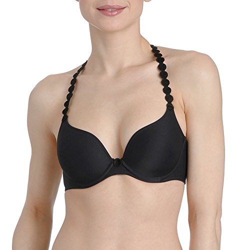 Preisvergleich Produktbild Marie Jo L'Aventure - Tom Gepolstert Herzförmig Bh - Dunkelgrau, 75 E