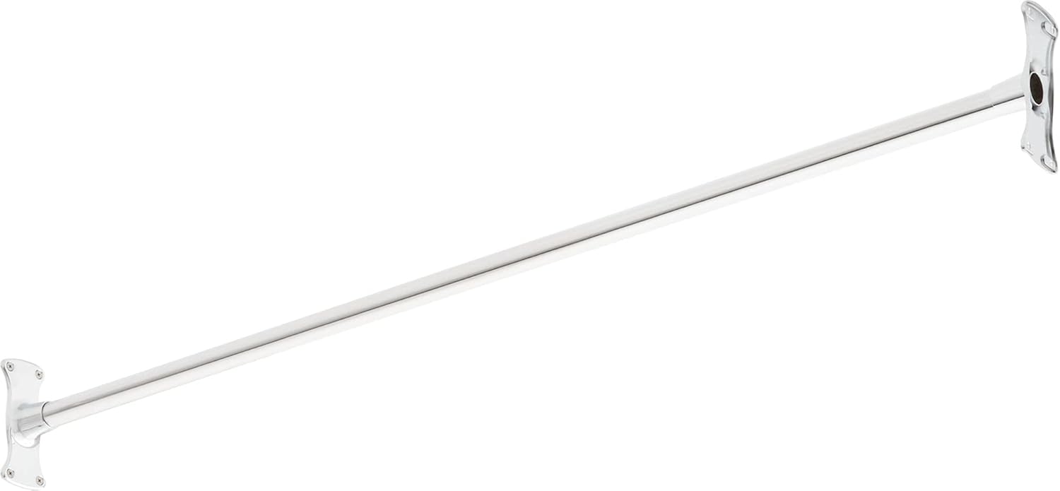 Signature Hardware 466735 48" Straight Brass Shower Rod