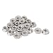 Uxcell a16033100ux0390 Flange Nut 5/16 inch x 18 304 Stainless steel Serrated Hex Flange LOCK Nuts 20Pcs