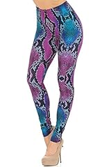 Pink and Blue Snakeskin