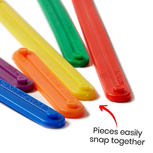 hand2mind AngLegs Geometry Set with Cards and Protractors, Explore Angles, Shapes, and Geometry, Triangle Geometry, Math Manipulatives, Shape Geometry, Geometry Resource, Montessori Math (Sets of 72)