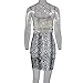 Vestido de Fiesta Corto Mini para Mujer Sin Manga Otoño Invierno,PAOLIAN Vestido...