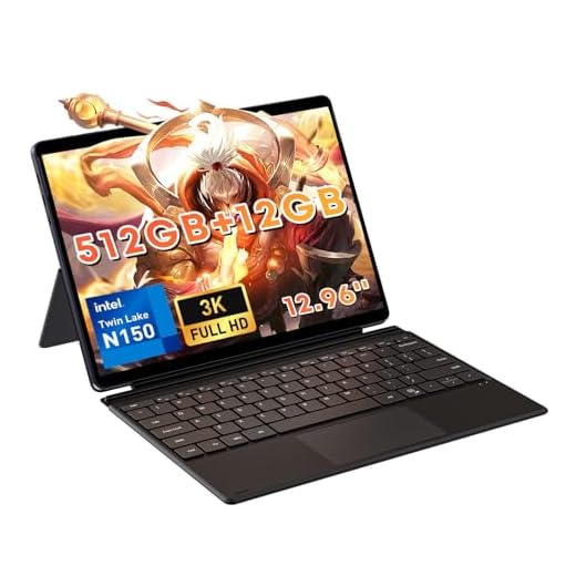 CHUWI 12'' UBook X 2 in 1 Tablet, 512GB SSD 12GB RAM, Windows 11 Touchscreen Tablet with Keyboard, Intel Core i5-10210Y Up to 4GHz, 2160X1440 IPS,HDMI,2.4G/5G WiFi,Bluetooth,Dual Camera,Type C, USB3.0